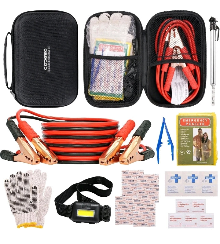 Car Emergency Roadside Automotive Safety Kit